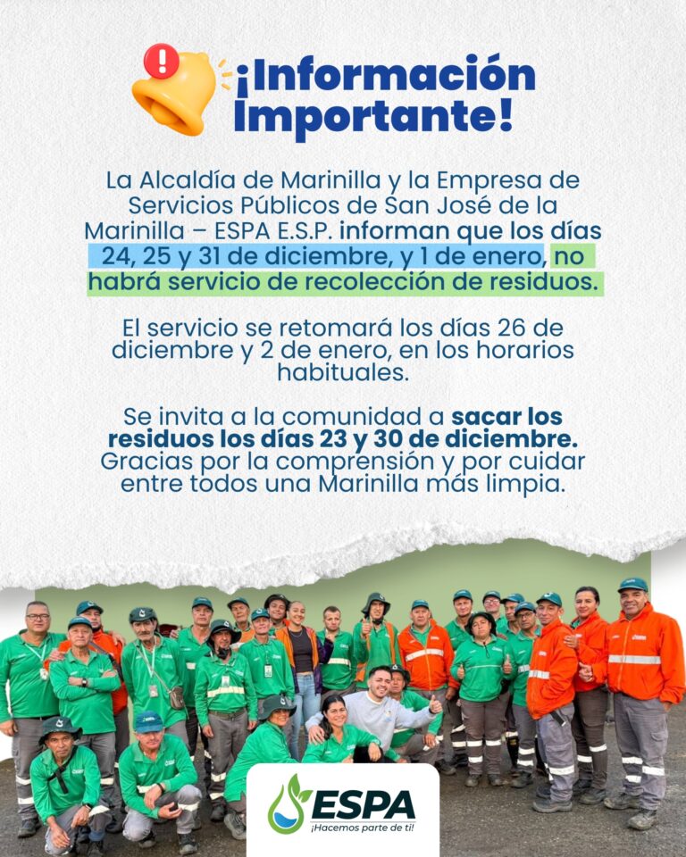 Información de horarios